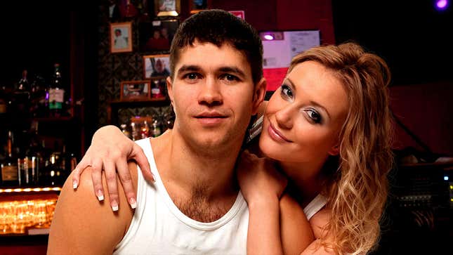 Image for article titled Nation’s Dive Bar Couples Announce Plan To Sloppily Make Out After Screaming Match