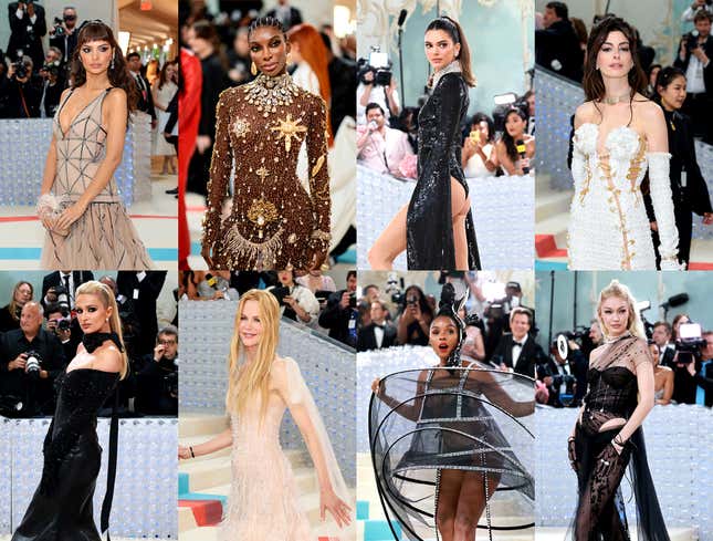 Image for article titled Bunch Of Disgusting Fatties At Met Gala Honor Karl Lagerfeld